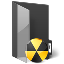 Folder Burn Icon 64x64 png